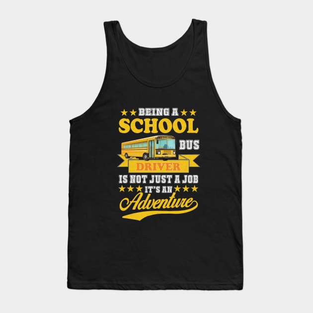 School Bus Driver Tank Top by Bananagreen